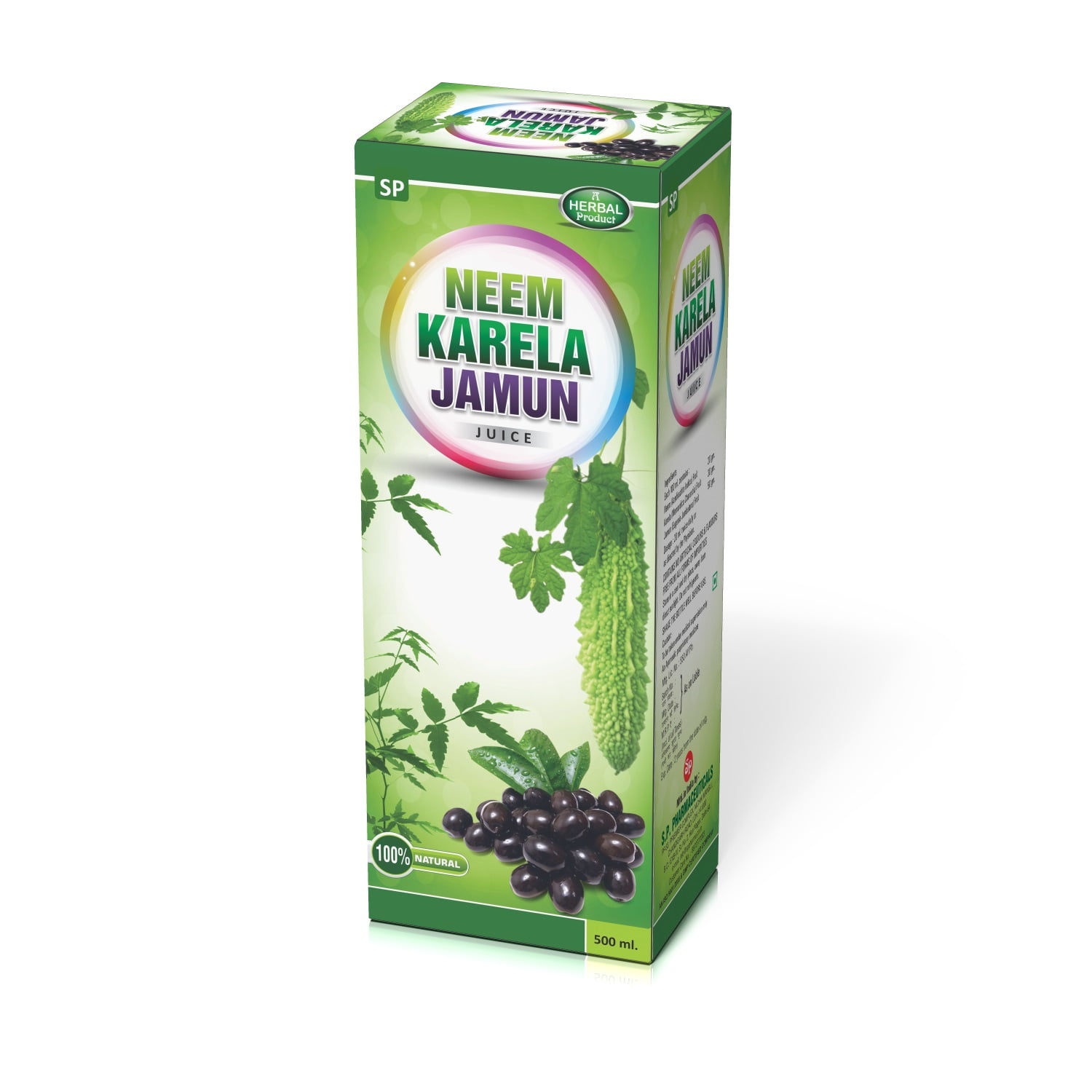 NEEM KARELA JAMUN JUIC S P PHARMA