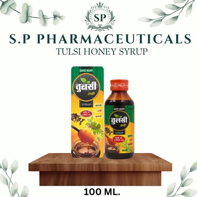 SAFE KUFF TULSI HONEY COUGH RELIEF SYRUP (Pack of 3)