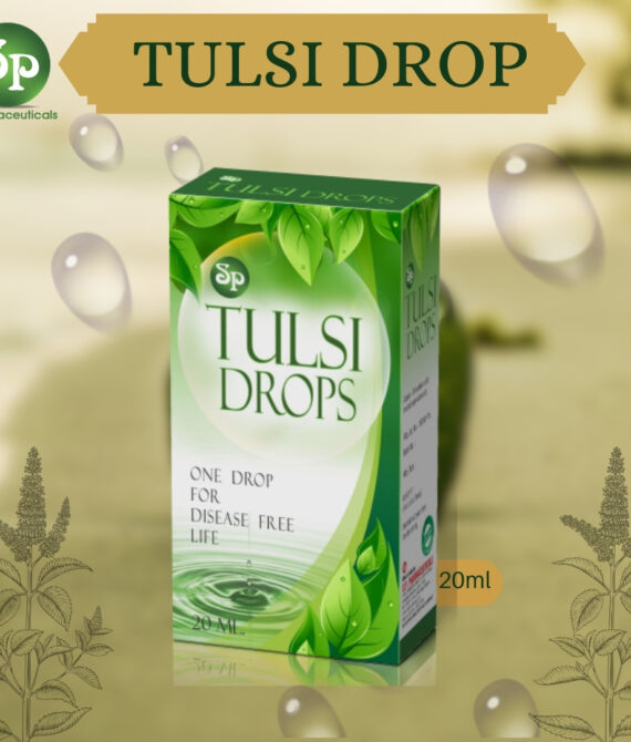 S.P TULSI DROPS (20 ML.)  (PACK OF 4 )