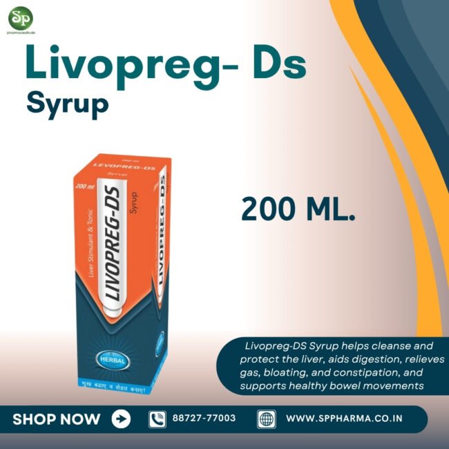 S.P LIVOPREG-DS SYRUP (200 ML.) (PACK OF 2)
