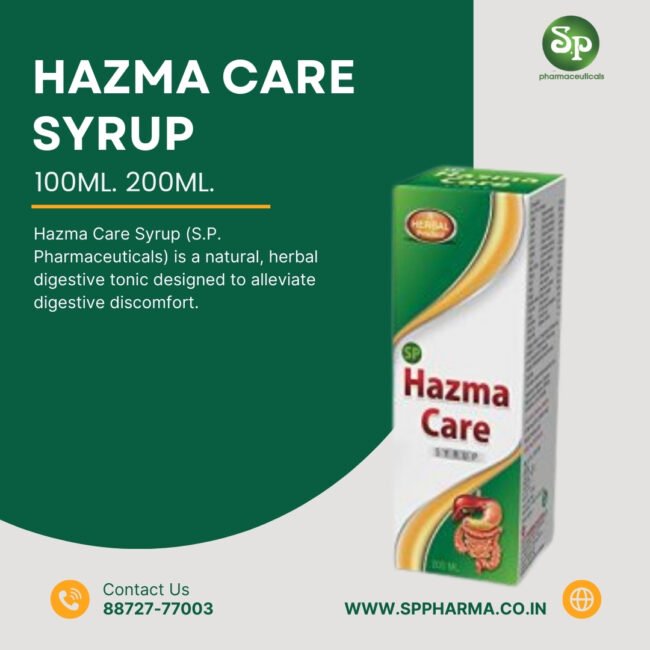 HAZMA CARE SYRUP  200 ML.  (PACK OF 2)
