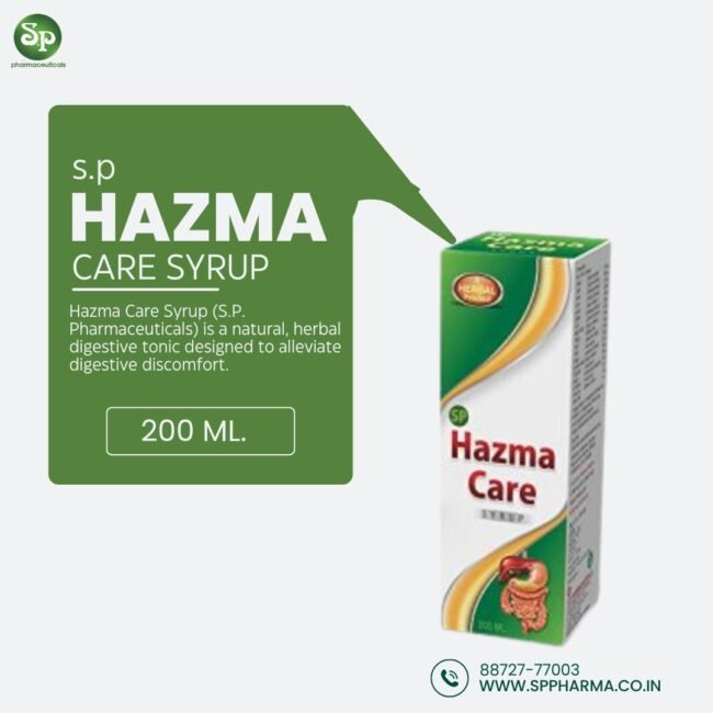 HAZMA CARE SYRUP  200 ML.  (PACK OF 2)