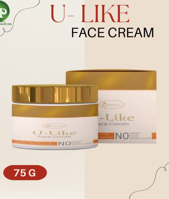 U LIKE FACE CREAM WITH NEEM AND WALNUT FOR ACNE FREE AND FLAWLESS SKIN-75 g.