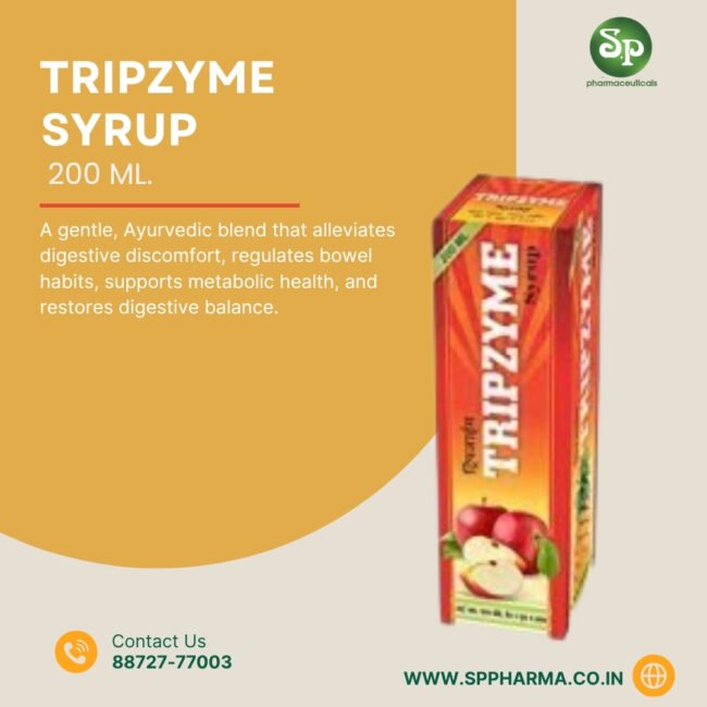 S.P  TRIPZYME SYRUP  (200 .ML)  (PACK OF 2)