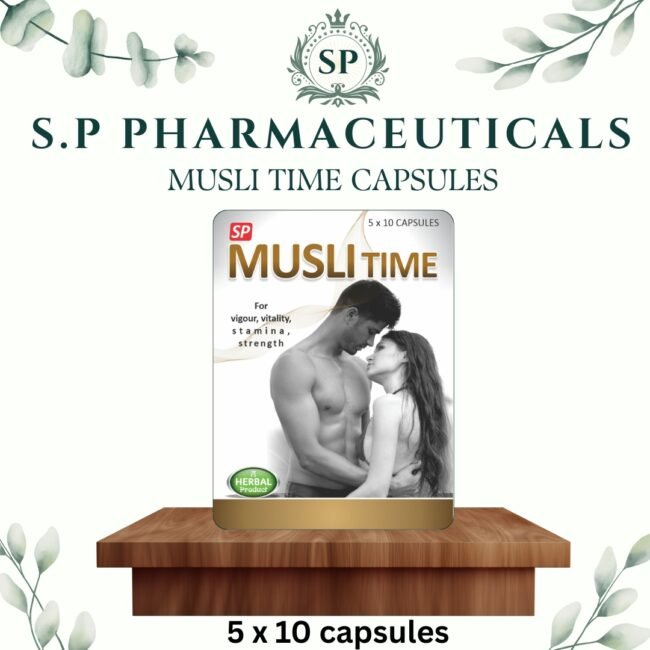 S.P Musli Time – Ayurvedic Strength & Stamina Support