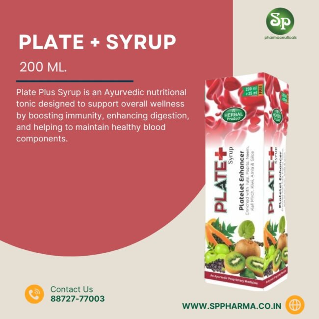 PLATE PLUS SYRUP |   225 ml. (PACK OF 2 )