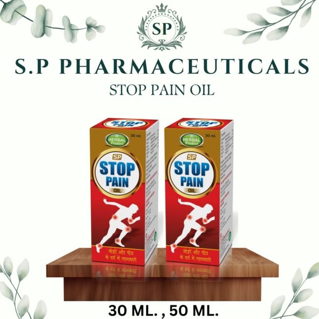 S.P STOP PAIN OIL 50 ml. (PACK OF 2)
