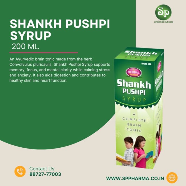 SHANKH PUSHPI SYRUP   (PACK OF 2)