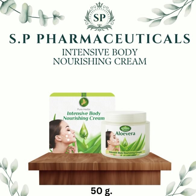 S.P INTENSIVE BODY NOURISHING CREAM FOR FACE AND BODY-50 g.  (PACK OF 2)