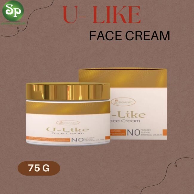 U LIKE FACE CREAM WITH NEEM AND WALNUT FOR ACNE FREE AND FLAWLESS SKIN-75 g.