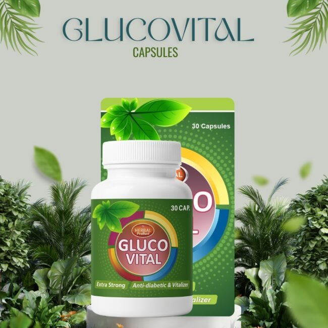 GLUCOVITAL CAPSULES (PACK OF 3)
