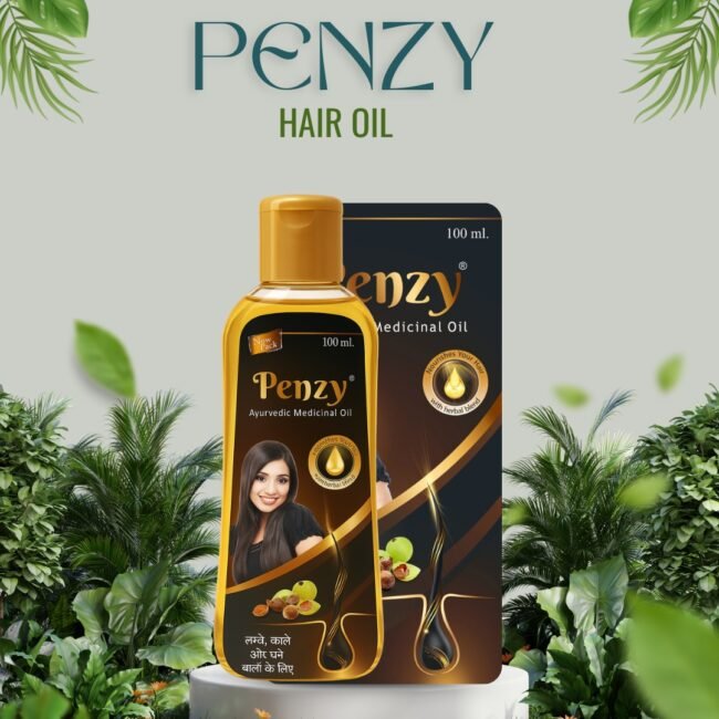 PENZY AYURVEDIC MEDICINAL HAIR OIL (PACK OF 2)