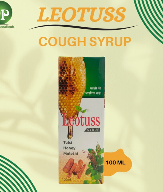 S.P LEO TUSS COUGH SYRUP (100 ML.) ( PACK OF 4)