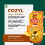 S.P COZYL HONEY TULSI COUGH RELIEVER 100 ML. ( PACK OF 3)