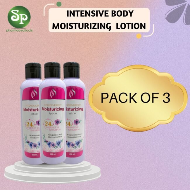 S.P INTENSIVE BODY MOISTURIZING LOTION (PACK OF 3)