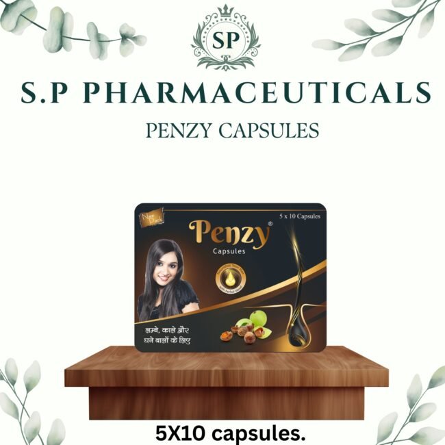 S.P Penzy Hair Capsule |  Strong Black Hair