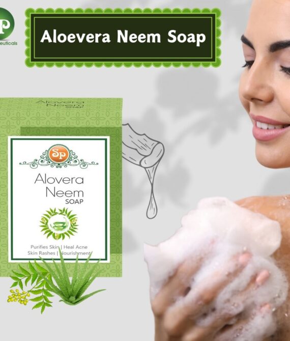 S.P ALOE-VERA NEEM SOAP (PACK OF 5) WITH THE GOODNESS OF ALOEVERA & NEEM