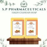 S.P HALDI CHANDAN SOAP (PACK OF 5) WITH THE FULL GOODNESS OF SANDALWOOD AND TURMERIC