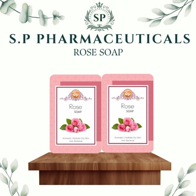 S.P ROSE SOAP (PACK OF 5) WITH THE GOODNESS OF ROSE