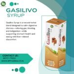 S.P GASILIVO SYRUP HELPS TO CURE GASTRITIS INDIGESTION FATTY LIVER (PACK of 2)
