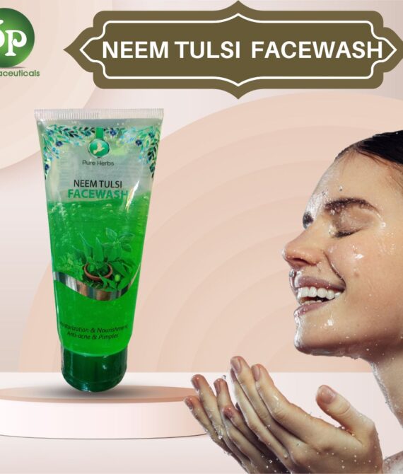 S.P PURE HERBS  NEEM TULSI FACE WASH  (100 G.) (PACK OF 2)