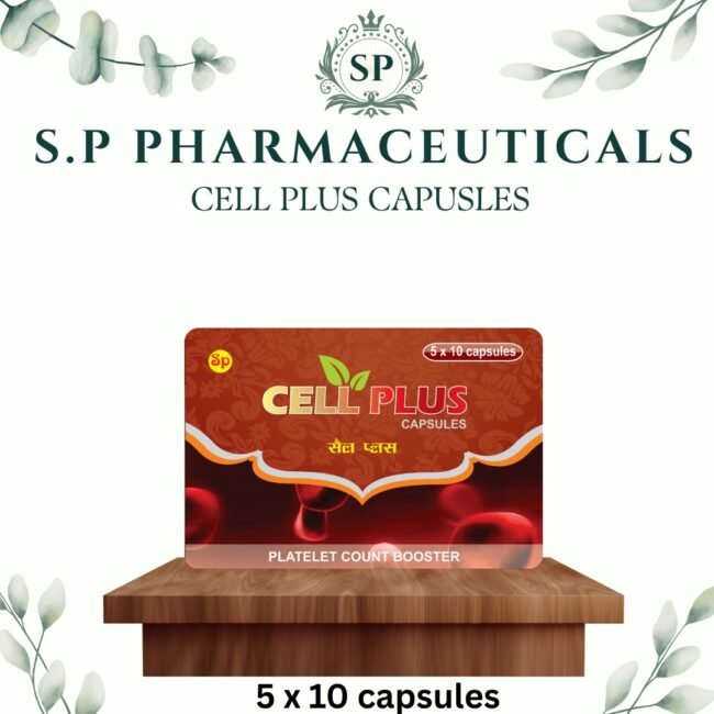 S.P CELL PLUS CAPSULES (5 x 10 CAPSULES)