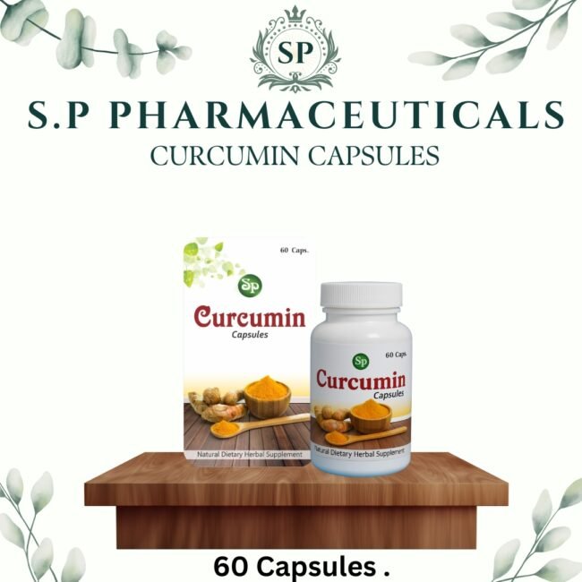 S.P CURCUMIN CAPSULES (60 CAPSULES) (PACK OF 2)