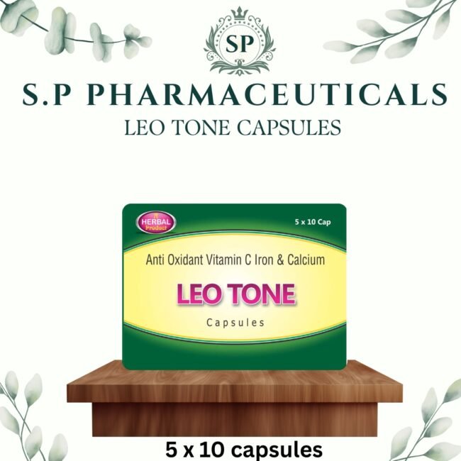 S.P LEO TONE CAPSULES  (5 x 10 CAPSULES)  ( PACK OF 2)