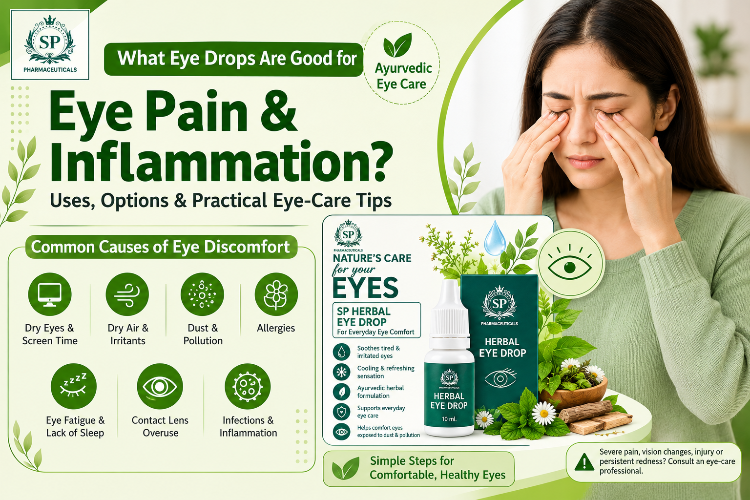 Best Eye Drops for Eye Pain and Inflammation: Uses and Options